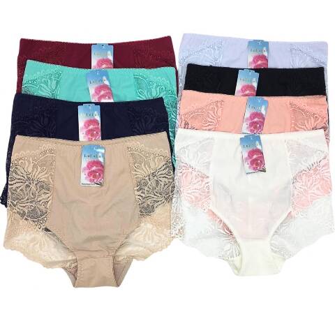 Majtki damskie 6005 Mix kolor 2XL-4XL