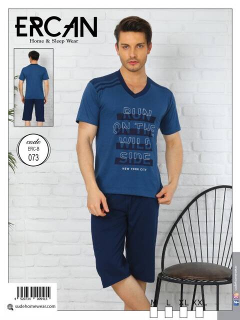 Piżama męskie 073 1 kolor M-2XL