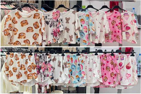 Komplet damskie M168 Mix kolor Standard