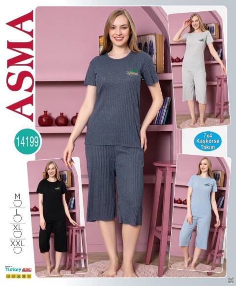 Piżama damskie 14199 Mix kolor Standard (Towar Tureckie) 1