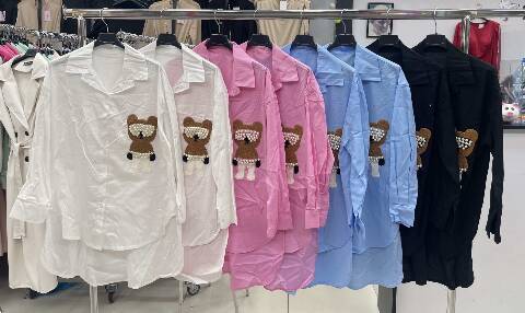 Koszula  damskie M185 Mix kolor Standard 1