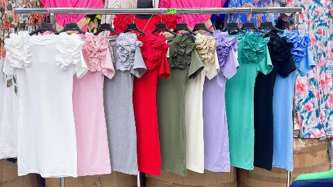 Sukienka damskie V197 Mix kolor Standard  1