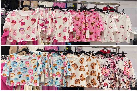 Komplet damskie M204 Mix kolor Standard