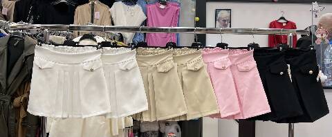 Spódnice damskie M208 Mix kolor Standard