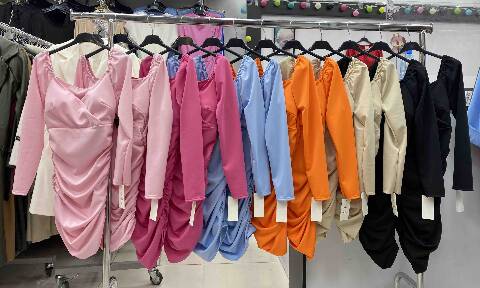 Sukienka damskie M209 Mix kolor Standard