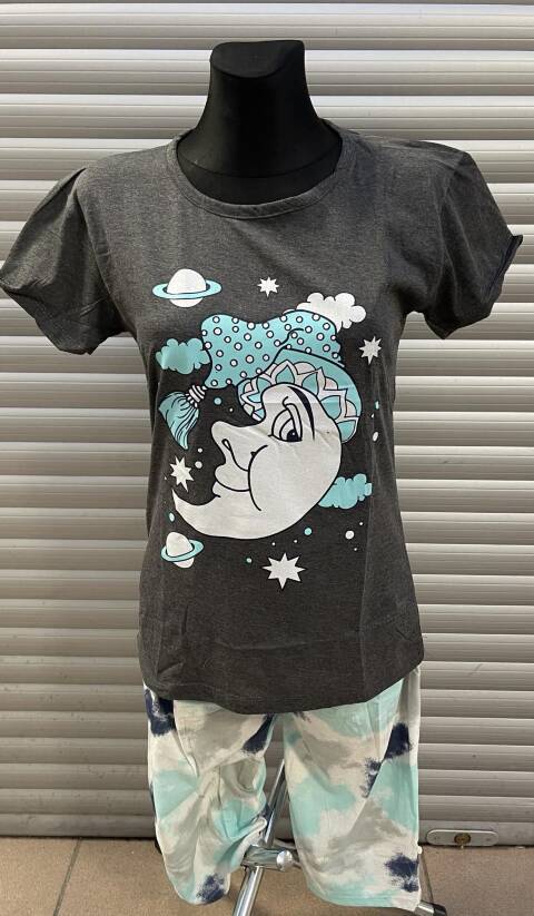 Piżama damskie P125 Mix kolor Standard (Towar Tureckie) 1