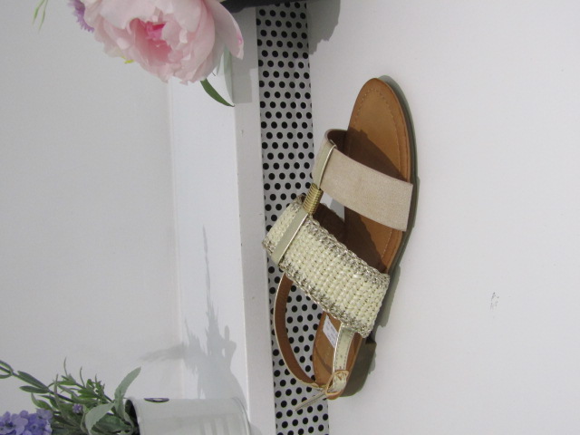 Sandały damskie 8095 BEIGE 36-41