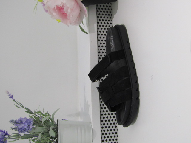 Klapki Damskie CD317 BLACK 36-41