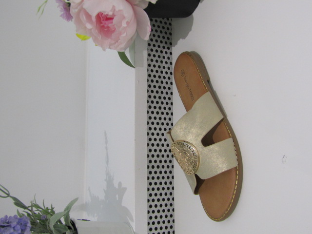 Klapki Damskie SU012 GOLD 36-41
