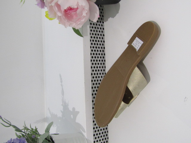 Klapki Damskie SU012 GOLD 36-41 1