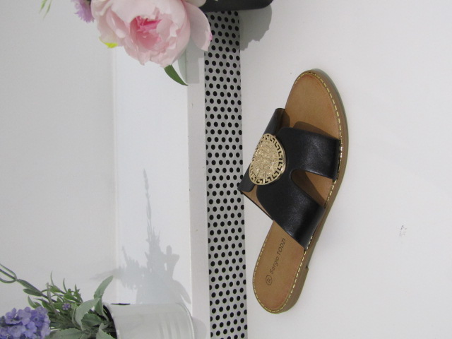 Klapki Damskie SU012 BLACK 36-41
