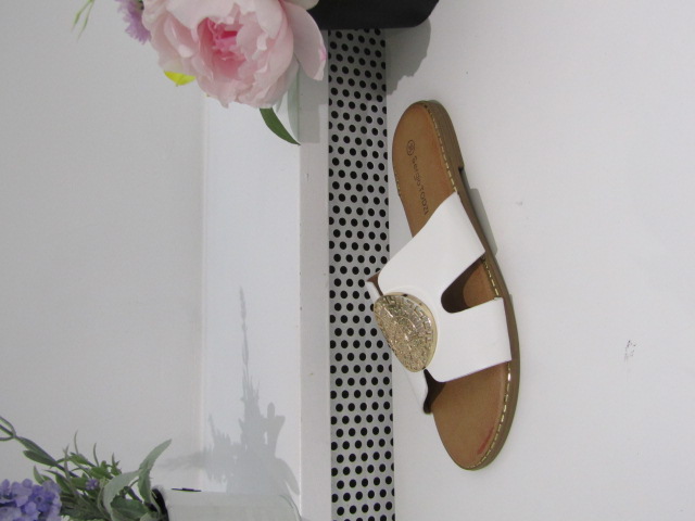 Klapki Damskie SU012 WHITE 36-41