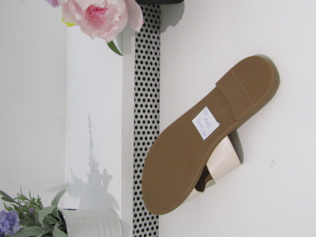 Klapki Damskie SU012 BEIGE 36-41 1