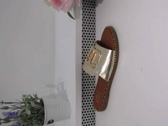 Klapki Damskie M19 GOLD 36-41