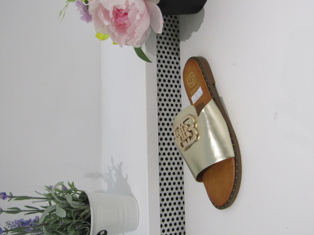 Klapki Damskie M24 GOLD 36-41