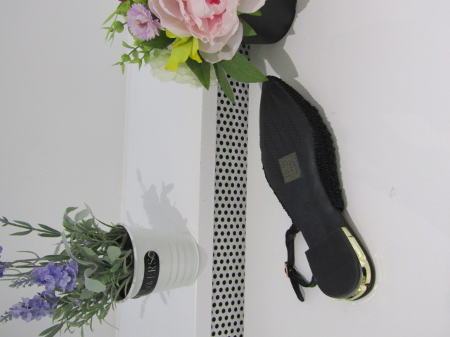 Sandały damskie J1912 BLACK 36-41 1