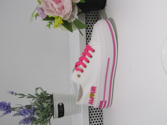 Trampki damskie 9110 FUSHIA 36-41