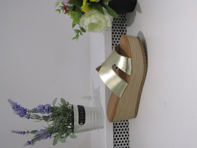 Klapki Damskie YD8H-19 GOLD 36-41