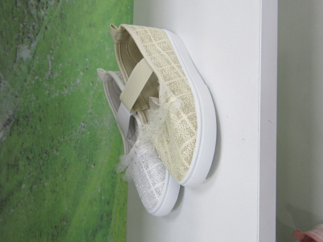 Baleriny Dziecięce 952B WHITE/BEIGE/PINK 26-31