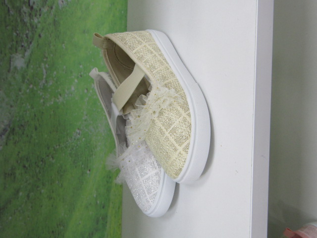 Baleriny Dziecięce 952C WHITE/BEIGE/PINK 31-36