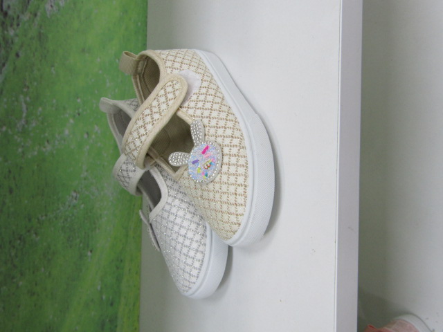 Baleriny Dziecięce 951B WHITE/BEIGE/PINK 26-31