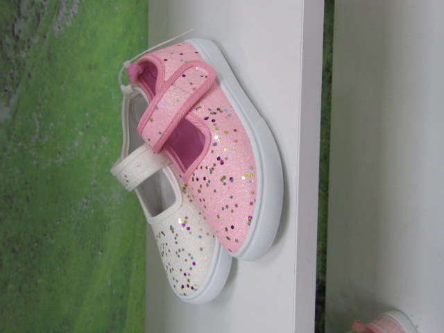 Baleriny Dziecięce 956C PINK/BEIGE/GREY 31-36