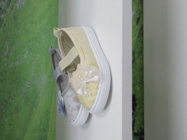 Baleriny Dziecięce 957A GREY/BEIGE/PINK 21-26