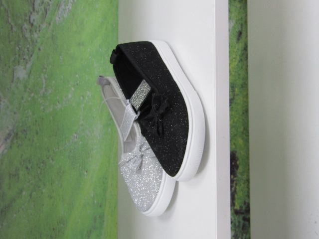 Baleriny Dziecięce 950B BLACK/SILVER/PINK 26-31