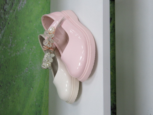 Baleriny Dziecięce YF-18C BLACK/BEIGE/PINK 31-36