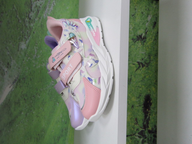 Buty Sportowe Dziecięce C4325 PINK/PURPLE/IVORY 33-38