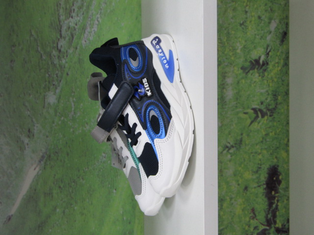 Buty Sportowe Dziecięce C4266-22-22 BLACK/BLUE/GREY 33-38