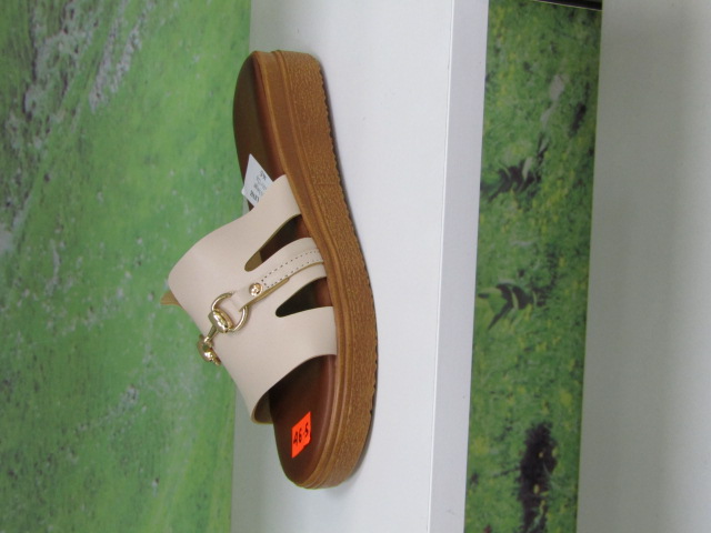 Klapki Damskie M8710 BEIGE 36-41