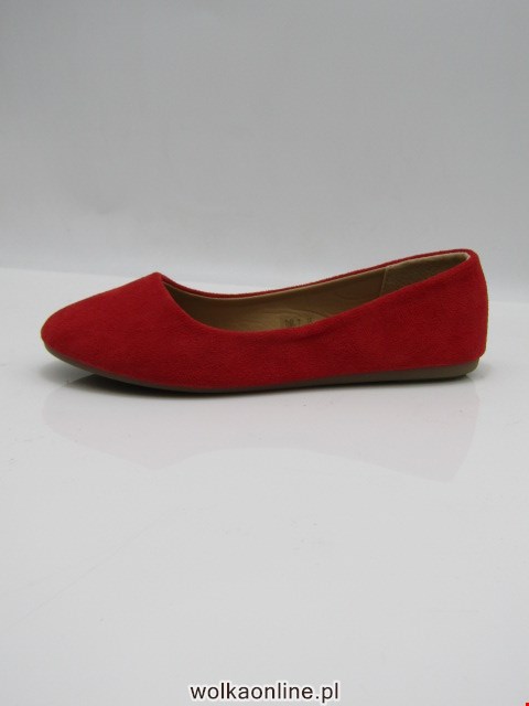 Baleriny Damskie DM-7 RED 36-41