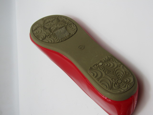 Baleriny Damskie DM-8 RED 36-41 1