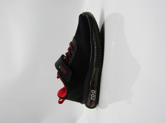 Buty Sportowe Dziecięce F872 BLACK/RED 26-31