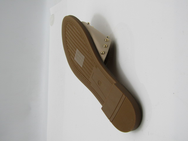 Klapki Damskie CD312 BEIGE 36-41 1