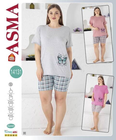 Piżama damskie 14131 1 kolor L-4XL (Towar Tureckie)