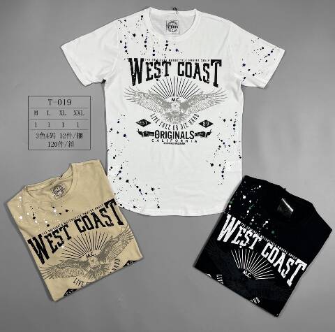 Bluzka  męskie T-019 Mix kolor M-2XL 1