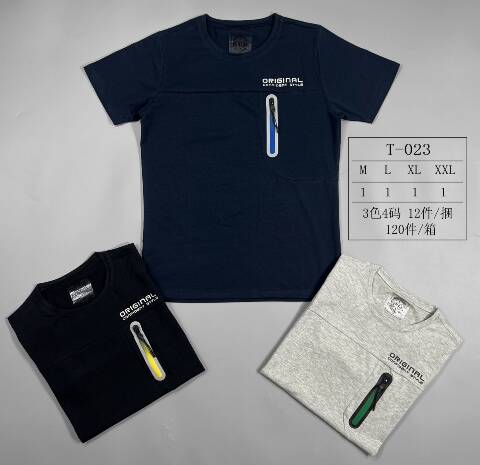 Bluzka  męskie T-023 Mix kolor M-2XL 1