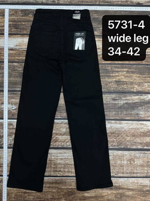 Jeansy damskie 5731-4 1 kolor 34-42