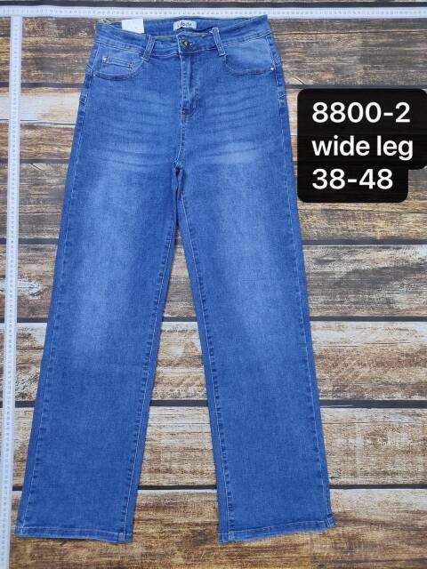 Jeansy damskie 8800-2 1 kolor 38-48 1