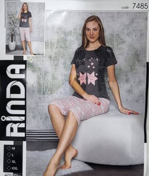 Piżama Damskie 7485 1 kolor M-2XL (Towar Tureckie)