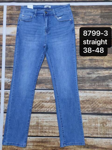 Jeansy damskie 8799-3 1 kolor 38-48