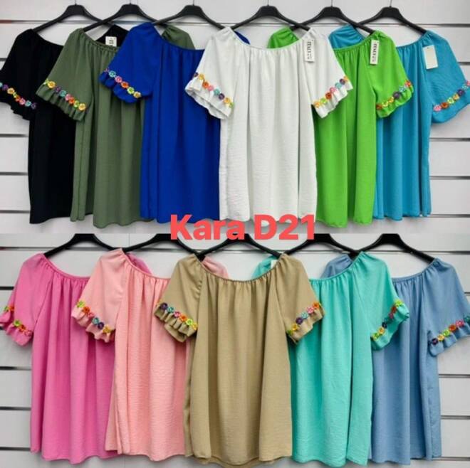 Bluzka damskie 2518 Mix kolor Standard (Towar Włoskie) 1