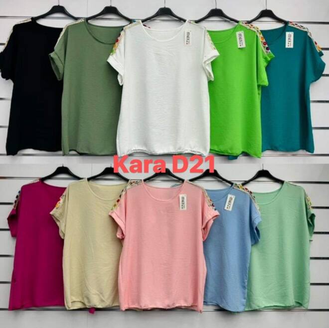 Bluzka damskie 2519 Mix kolor Standard (Towar Włoskie) 1