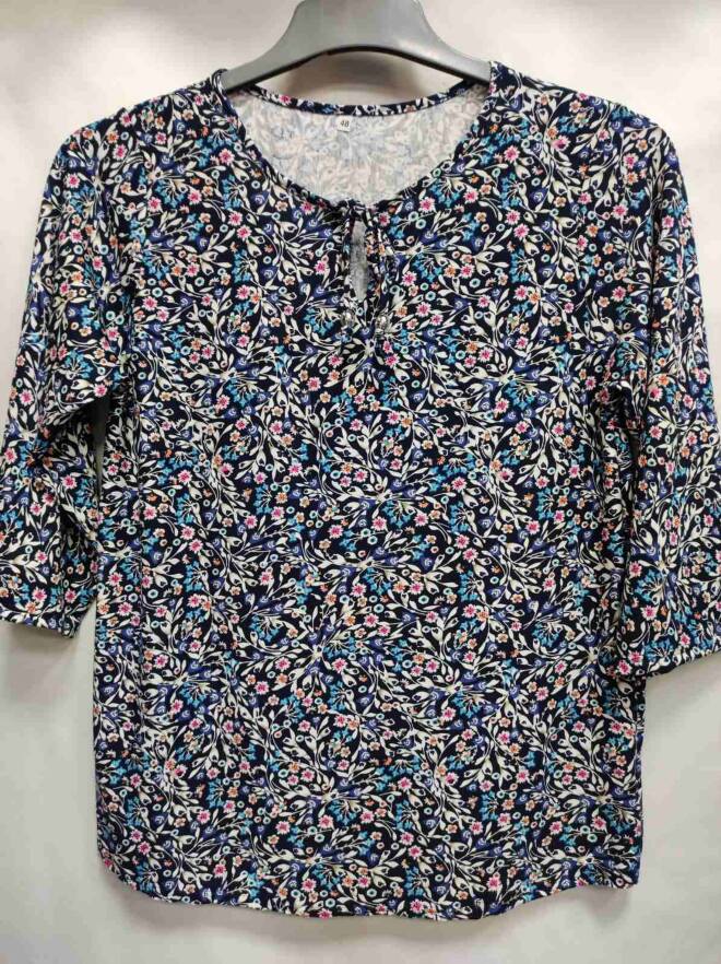 Bluzka damskie 2651 1 kolor 48-54 (Towar Polskie)