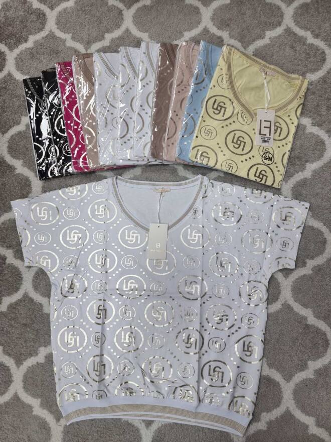 Bluzka damskie 2672 MIX KOLOR STANDARD   1