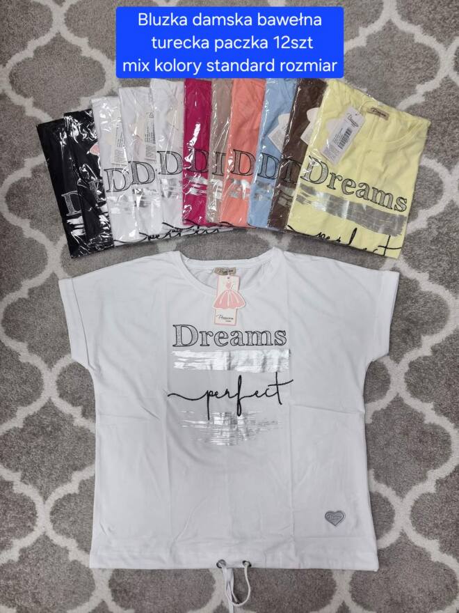 Bluzka damskie 2674 MIX KOLOR STANDARD   1