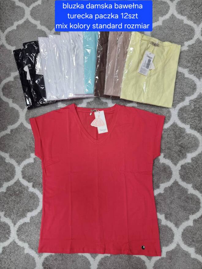 Bluzka damskie 2675 MIX KOLOR STANDARD   1
