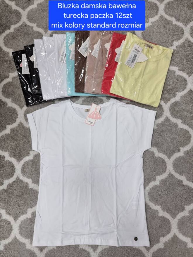 Bluzka damskie 2676 MIX KOLOR STANDARD   1